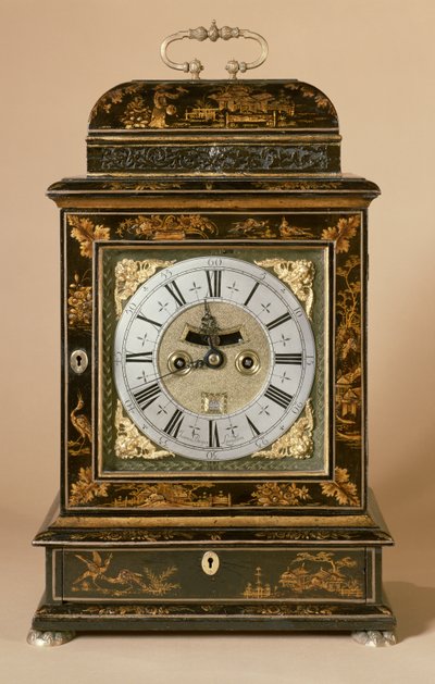 Horloge de cheminée, mouvement par James Boyce, vers 1705 - English School